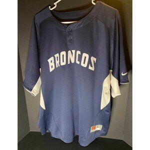 Nike Denver Broncos #4 Owen Daniels Football Jersey Mens L Dri-Fit 399209-420